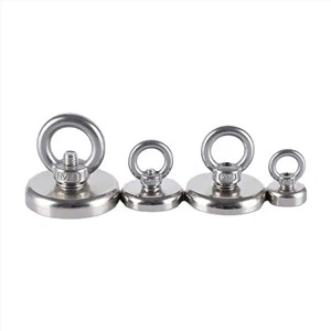 Imán de pesca de 2000 libras Imán de neodimio personalizado súper fuerte